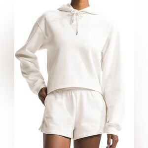 North Face White Hoodie Top